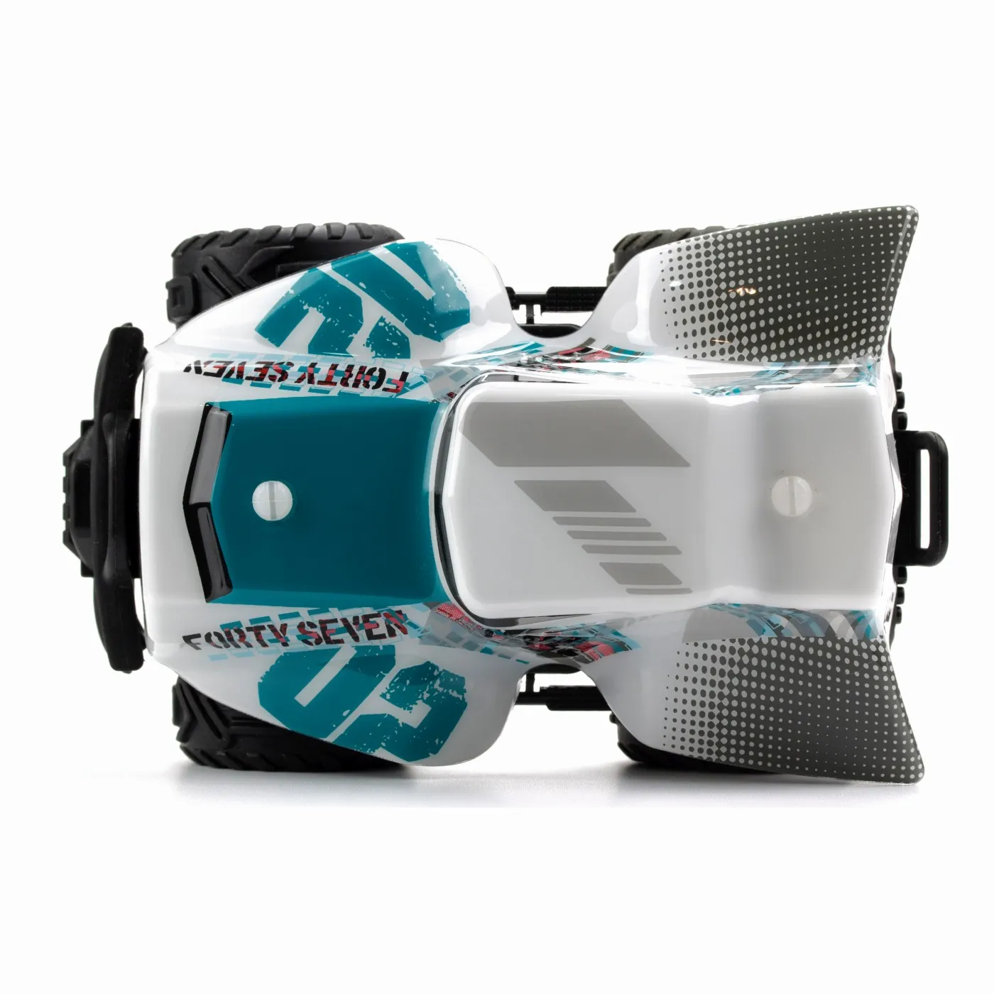 SILVERIT EXOST MASINA CU TELECOMANDA X MONSTER ALBA - imagine 5