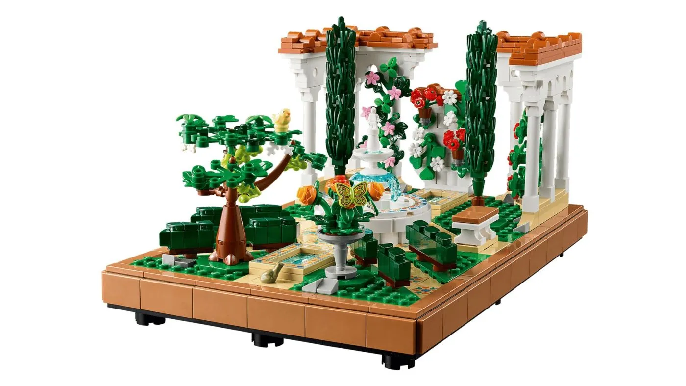 LEGO ICONS GRADINA CU FANTANA 10359 - imagine 5