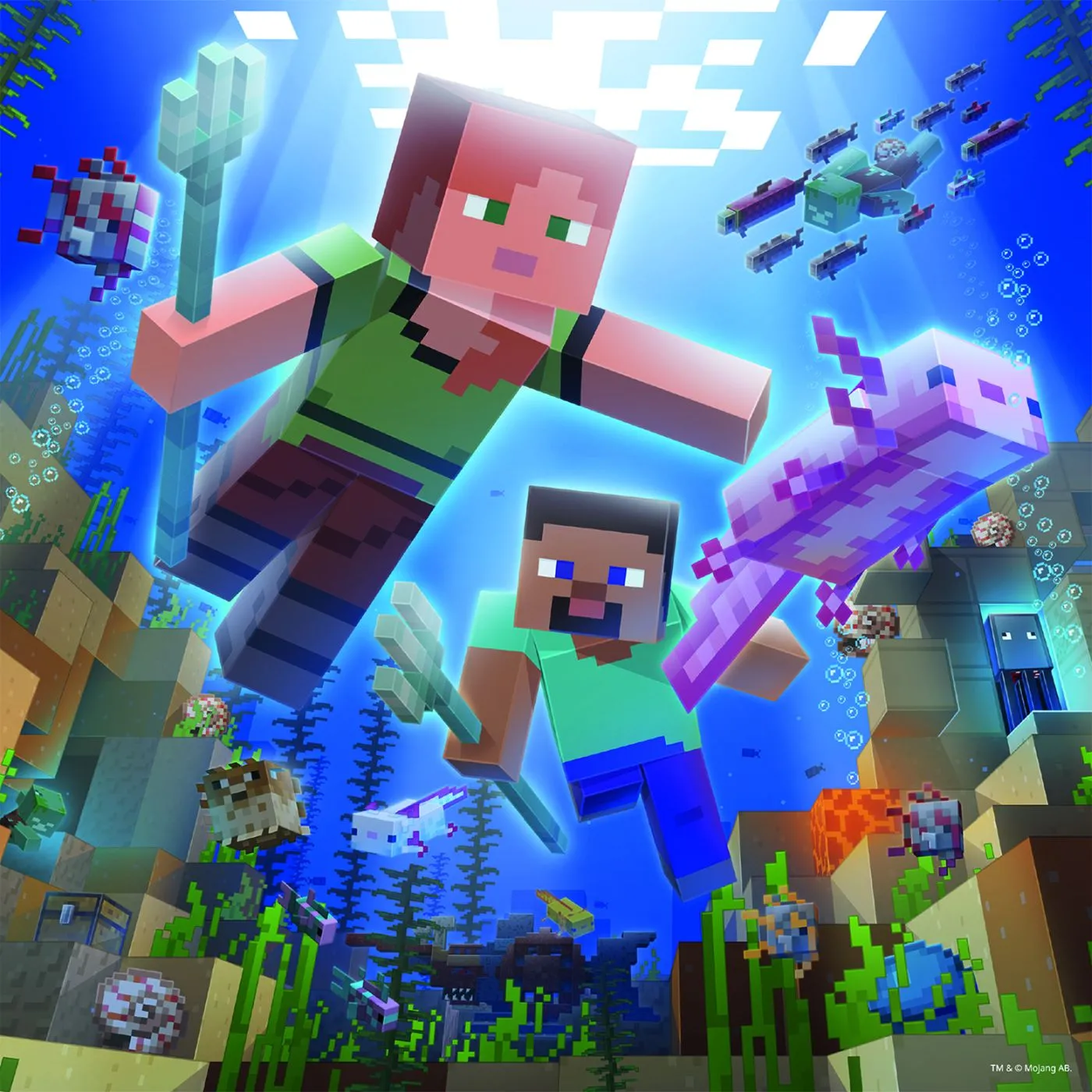 PUZZLE MINECRAFT 3X49 - imagine 5