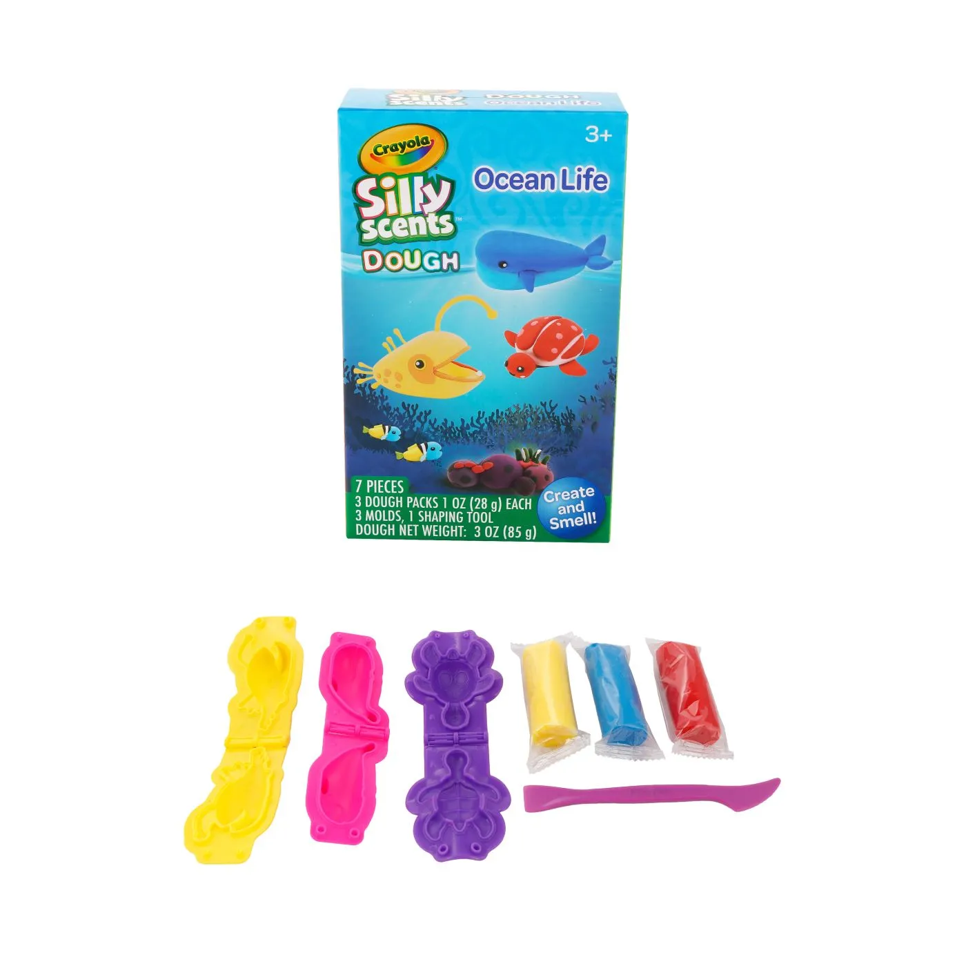 CRAYOLA SILLY SCENTS SET MIC VIATA OCEANULUI CU ACCESORII - imagine 6