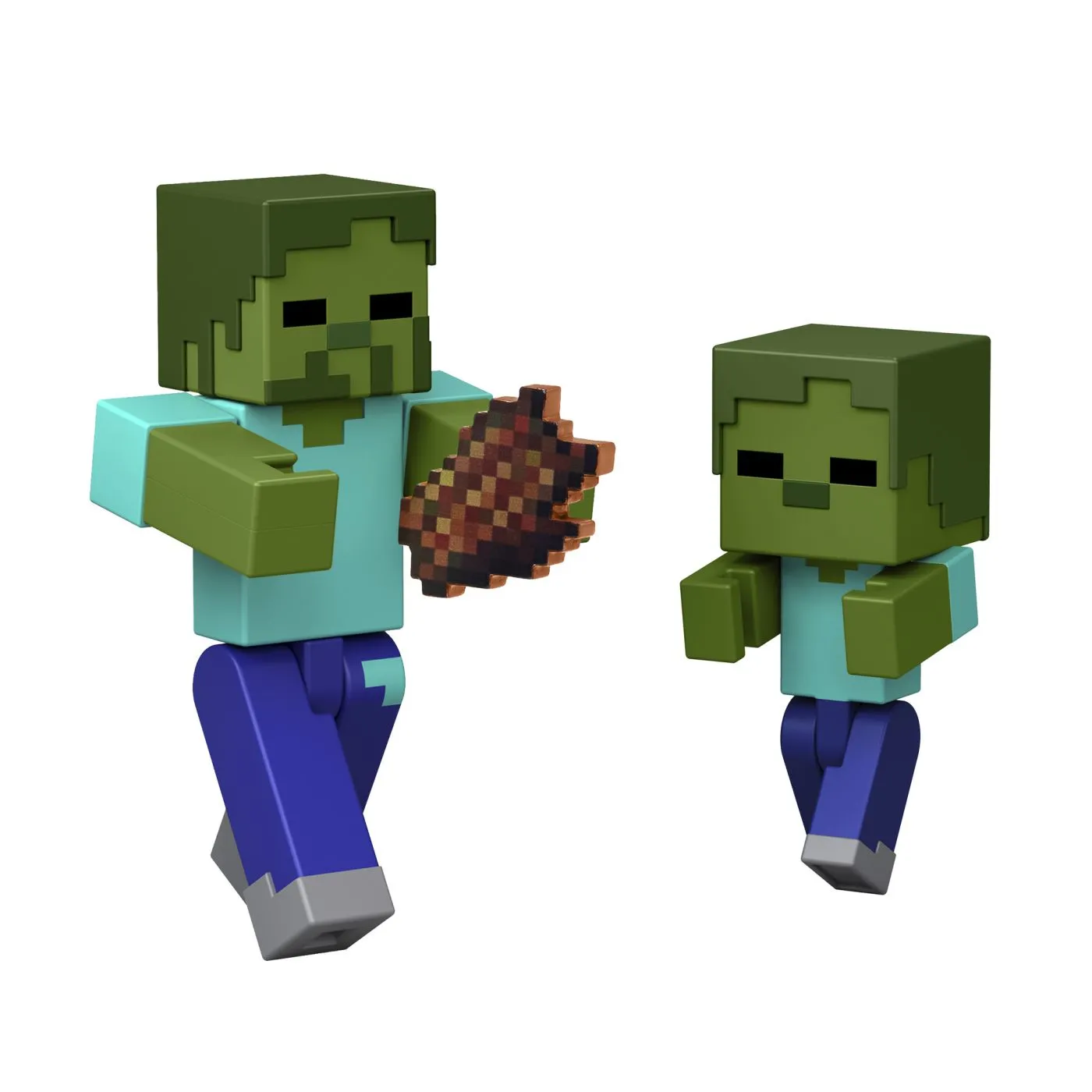 MINECRAFT REDSTONE CHARGED SET CAPCANA CU SAGETI PENTRU ZOMBI FIGURINA CU ACCESORII - imagine 6