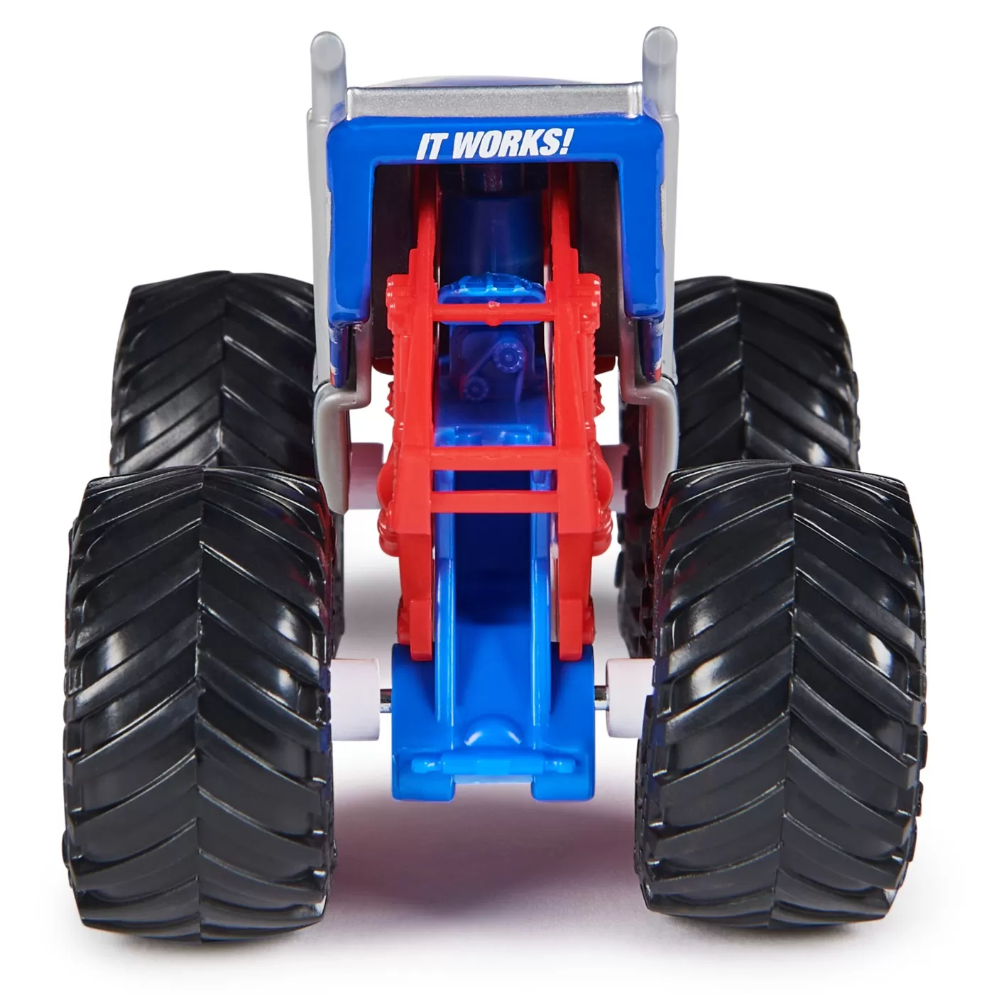 MONSTER JAM MASINUTA METALICA LUCAS STABILIZER SCARA 1 LA 64 - imagine 6