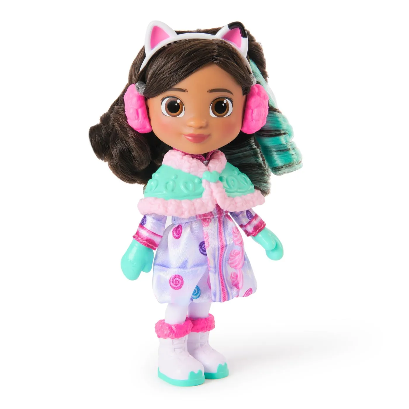 GABBYS DOLLHOUSE FILMUL PAPUSA TINUTA DE IARNA CU ACCESORII - imagine 6