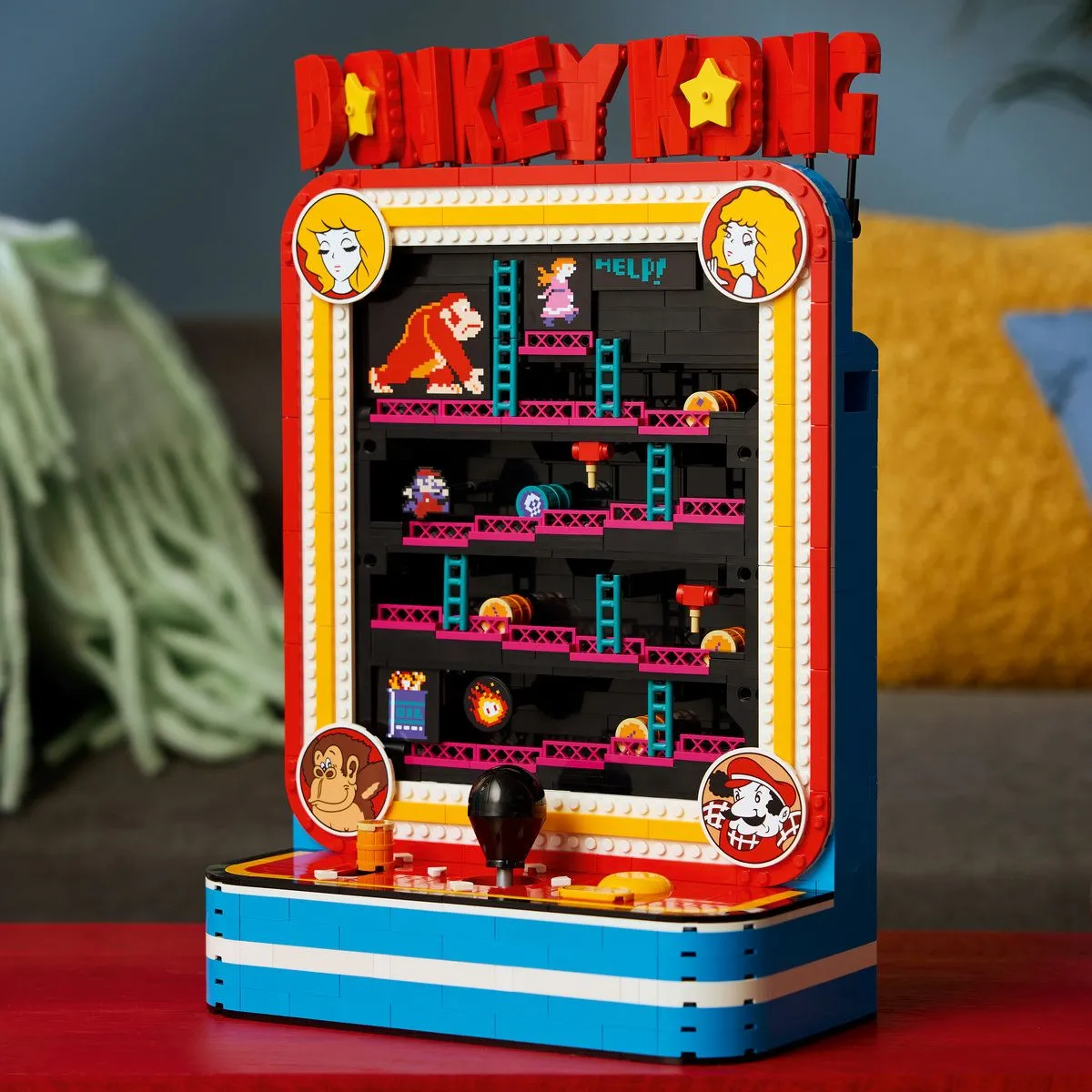 LEGO SUPER MARIO JOC ARCADE DONKEY KONG 72051 - imagine 6