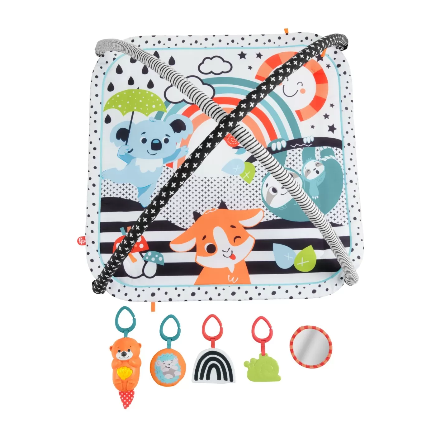 FISHER PRICE SALTEA MUZICALA 3 IN 1 CU CENTRU DE ACTIVITATI - imagine 6