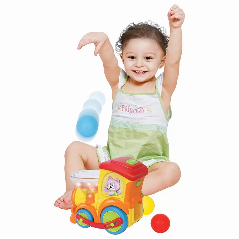 LOCOMOTIVA CU BILE CU SUNETE SI LUMINI - imagine 6