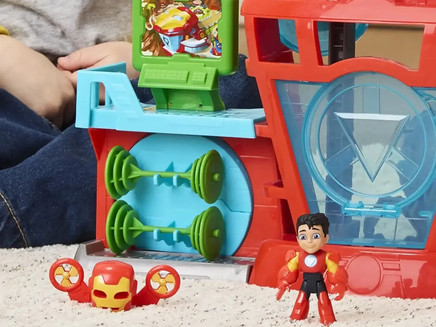 MARVEL IRON MAN SI PRIETENII SAI UIMITORI SET DE JOACA - imagine 6