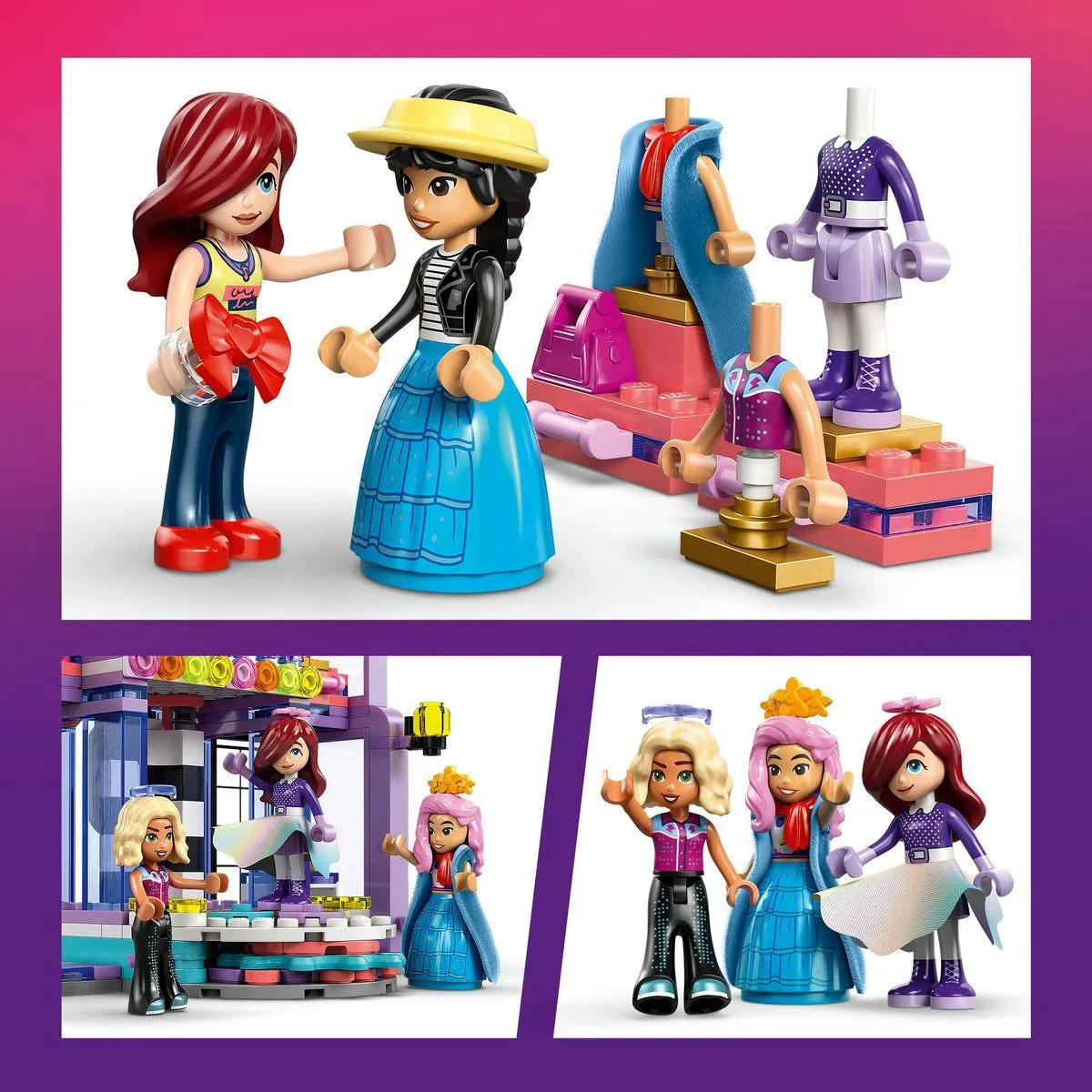 LEGO FRIENDS SHOW DE MODA IN ORASUL HEARTLAKE 42685 - imagine 6