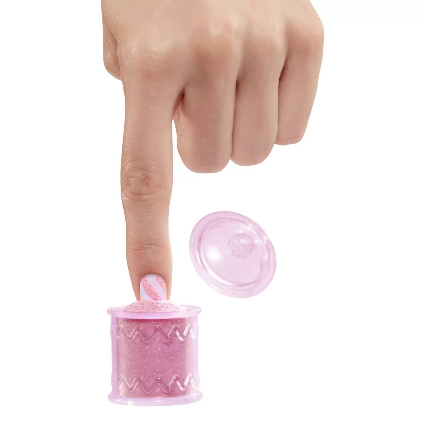 L.O.L. SURPRISE! OMG SWEET NAILS CANDYLICIOUS SPRINKLES SHOP SET PAPUSA CU ACCESORII - imagine 7
