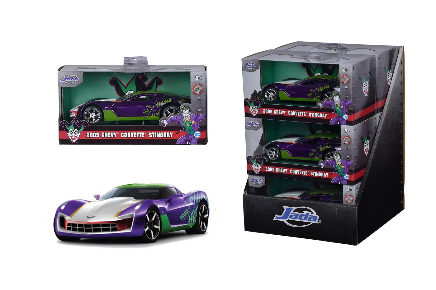 MASINUTA METALICA JOKER 2009 CHEVY CORVETTE STINGRAY SCARA 1 LA 32 - imagine 7