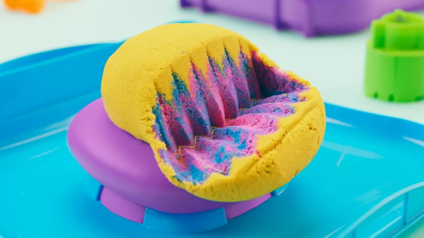KINETIC SAND SET NISIP SQUISH MOTION - imagine 7