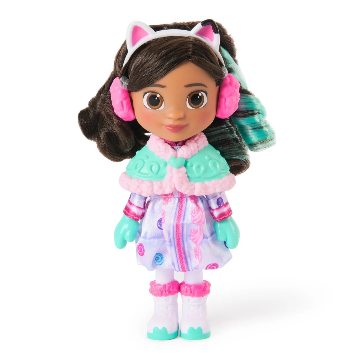 GABBYS DOLLHOUSE FILMUL PAPUSA TINUTA DE IARNA CU ACCESORII - imagine 7