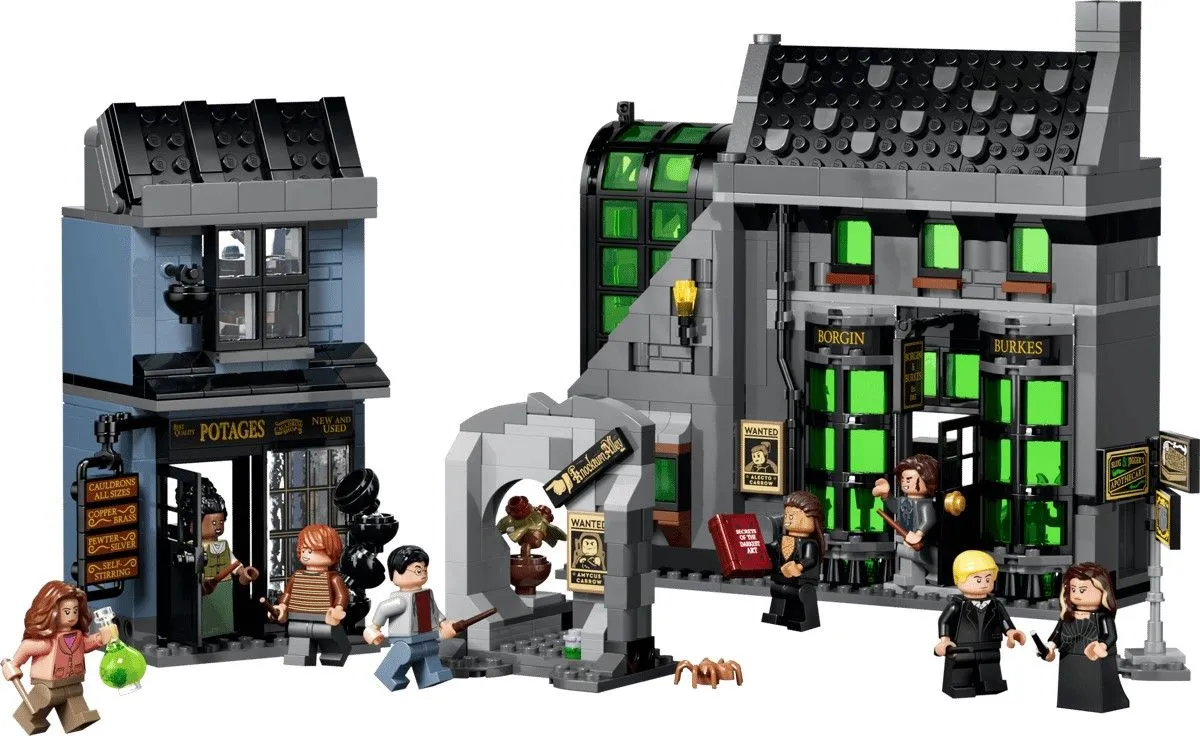 LEGO HARRY POTTER MAGAZINELE DE VRAJITORII DE PE ALEEA NOCTURNA 76471 - imagine 7