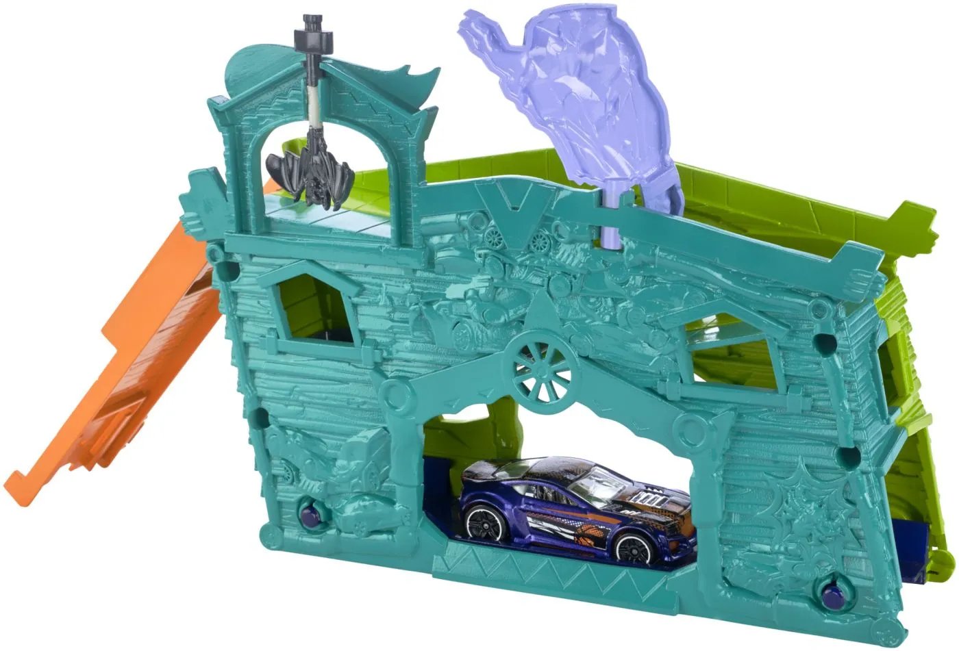 HOT WHEELS CITY SET DE JOACA GARAJUL FANTOMA - imagine 7