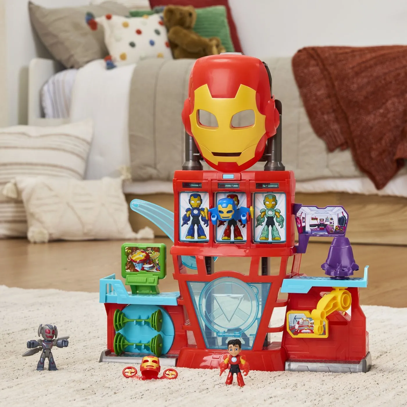 MARVEL IRON MAN SI PRIETENII SAI UIMITORI SET DE JOACA - imagine 7