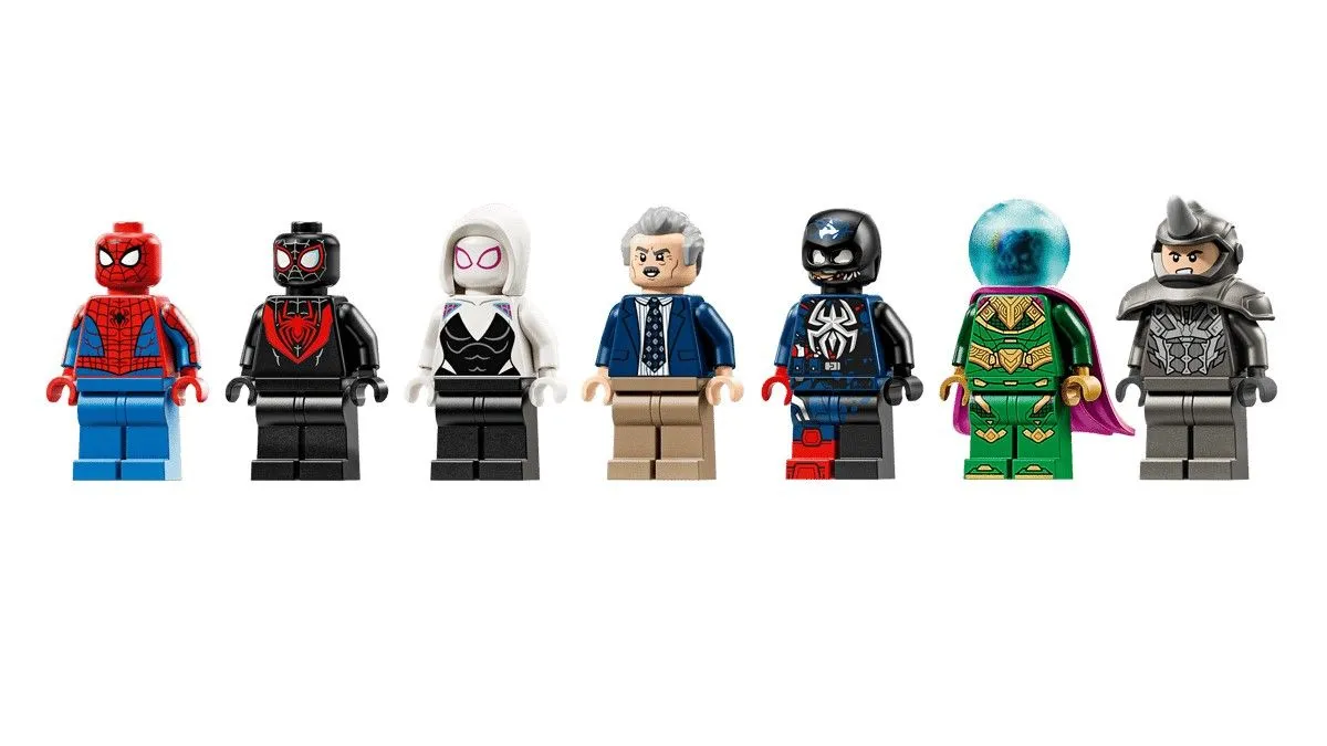 LEGO MARVEL OMUL PAIANJEN VS MYSTERIO DAILY BUGLE 76342 - imagine 7