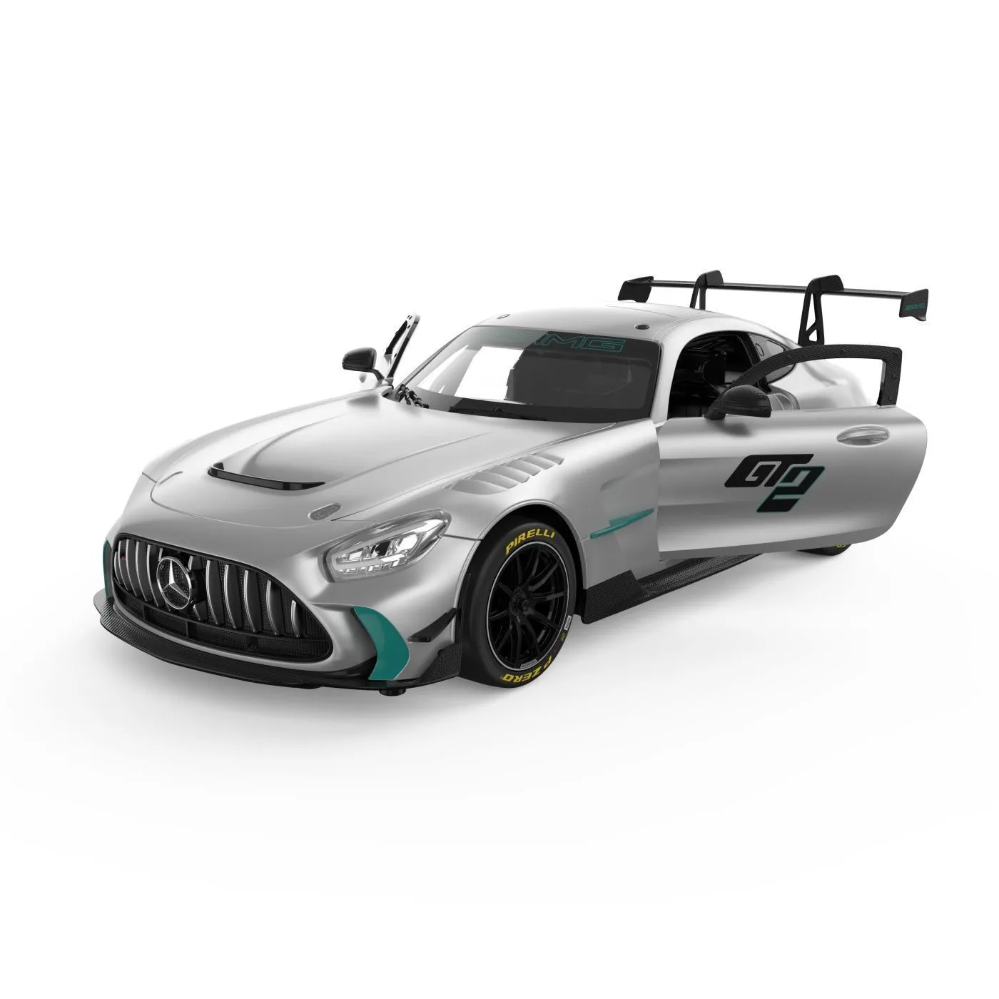MASINA CU TELECOMANDA MERCEDES AMG GT2 SCARA 1 LA 14 - imagine 7