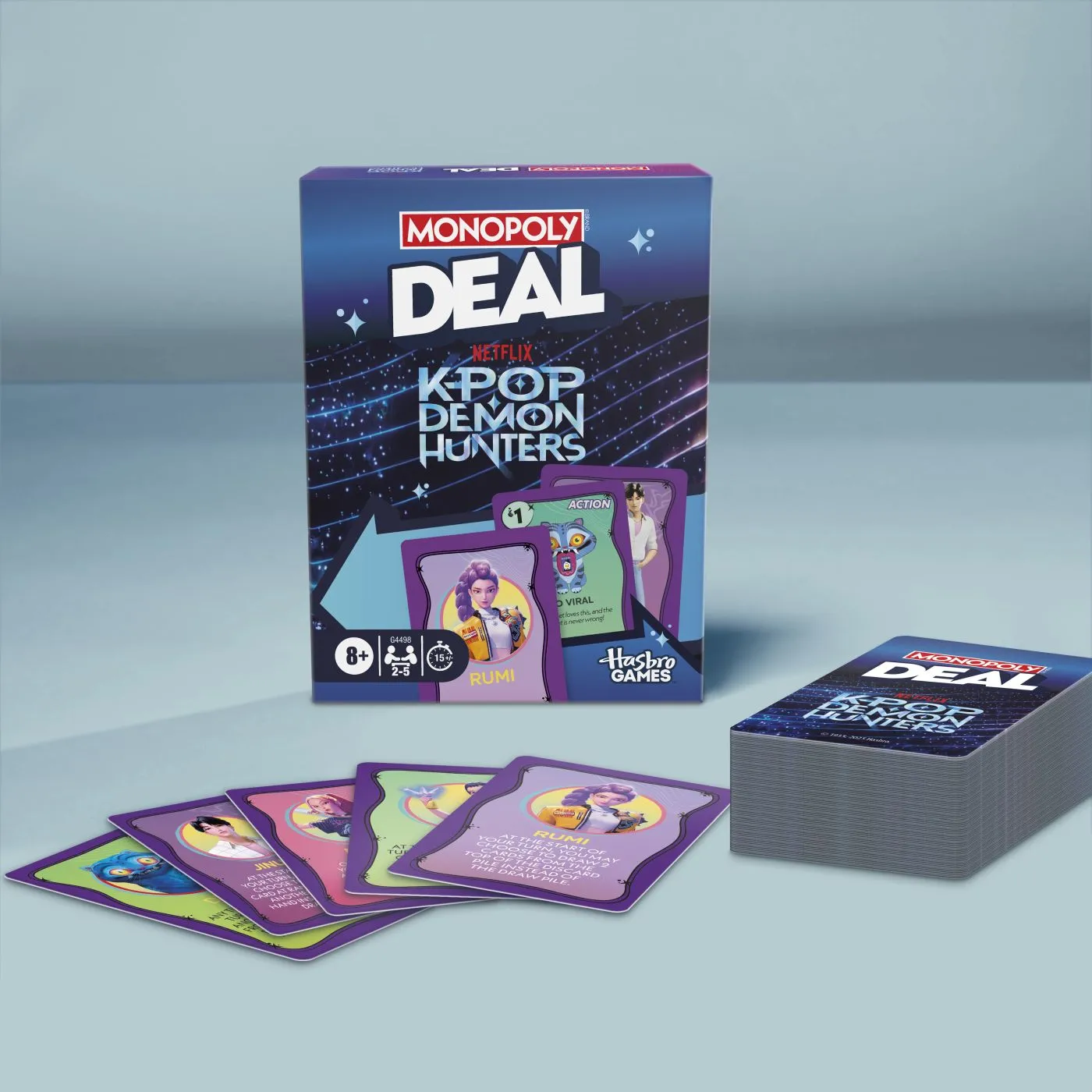 JOC MONOPOLY DEAL VANATORI DE DEMONI K POP IN LIMBA ENGLEZA - imagine 8