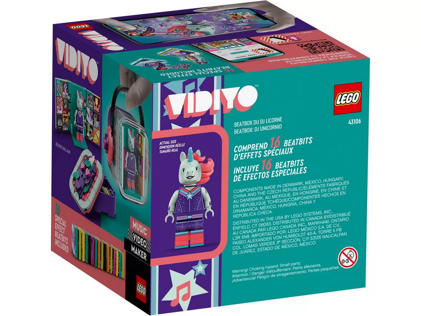 LEGO VIDIYO UNICORN DJ BEATBOX 43106 - imagine 8