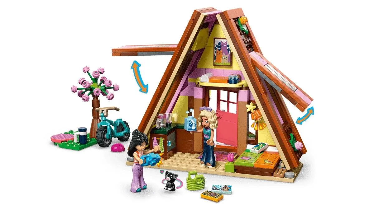 LEGO FRIENDS GLAMPING LA CABANA 42682 - imagine 8