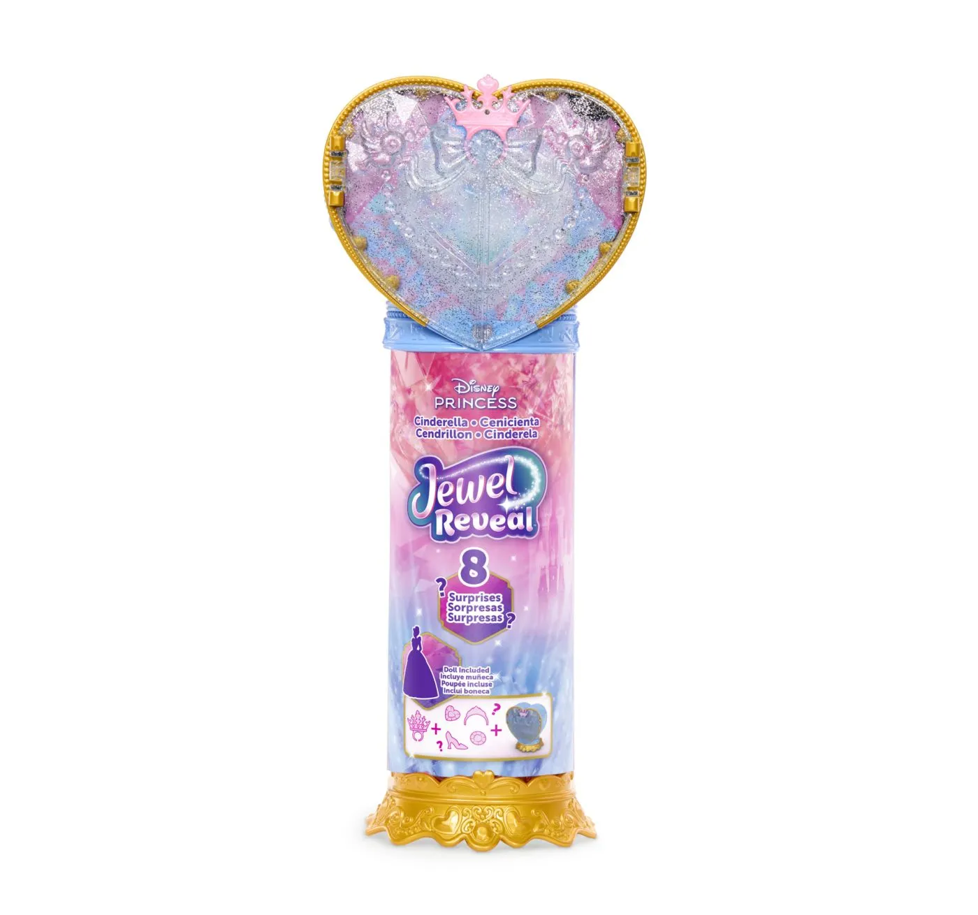 DISNEY PRINCESS JEWEL REVEAL PAPUSA CENUSAREASA - imagine 8