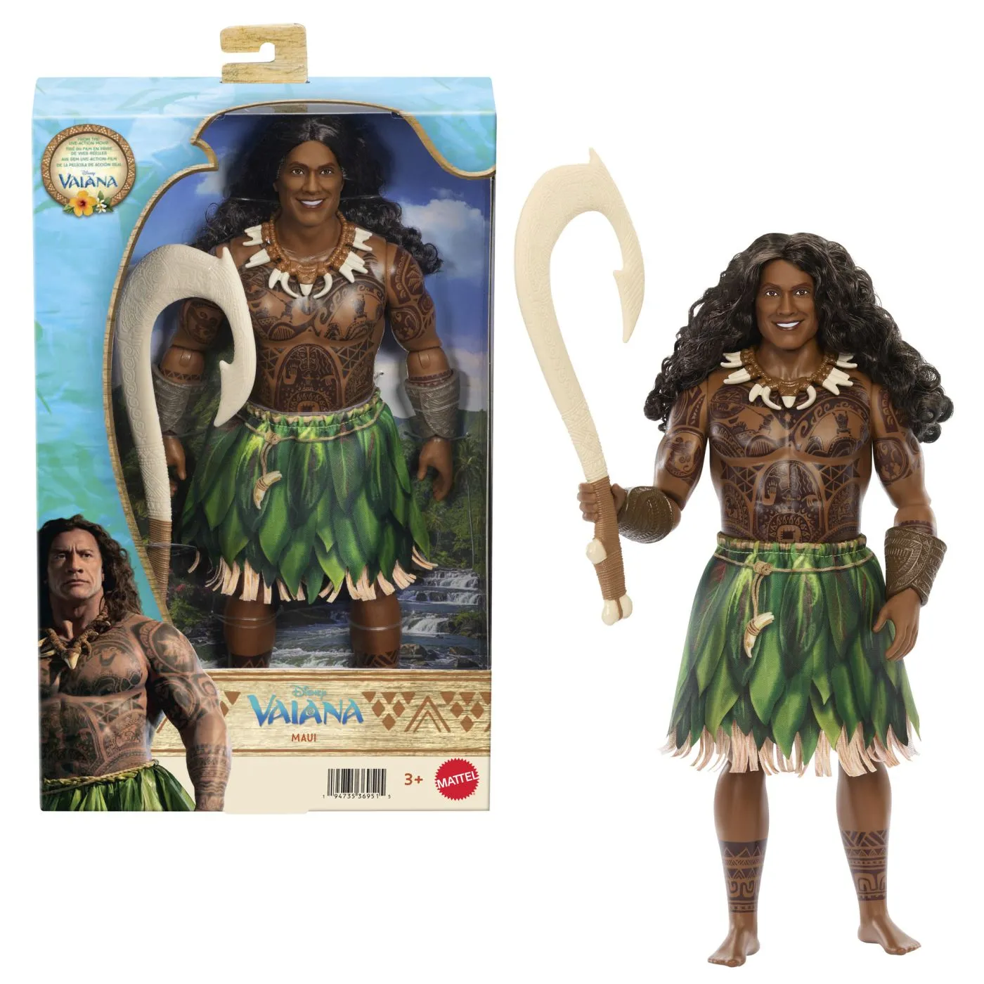 DISNEY PRINCESS SET PAPUSA MAUI CU ACCESORII DISNEY VAIANA - imagine 8