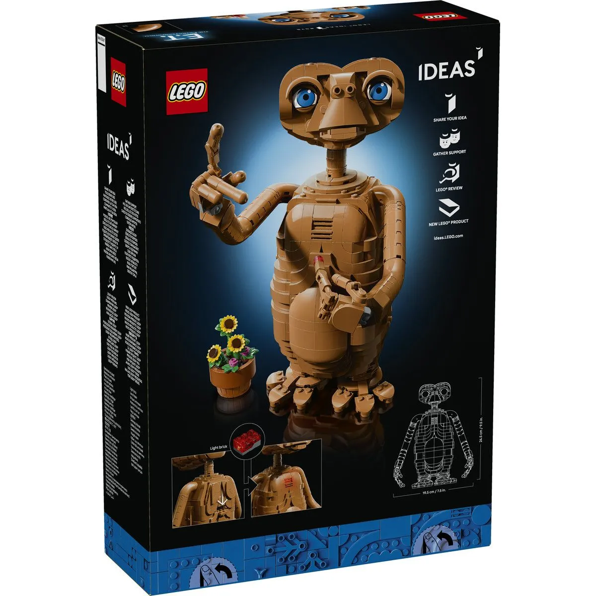 LEGO IDEAS ET EXTRATERESTRUL 21370 - imagine 9