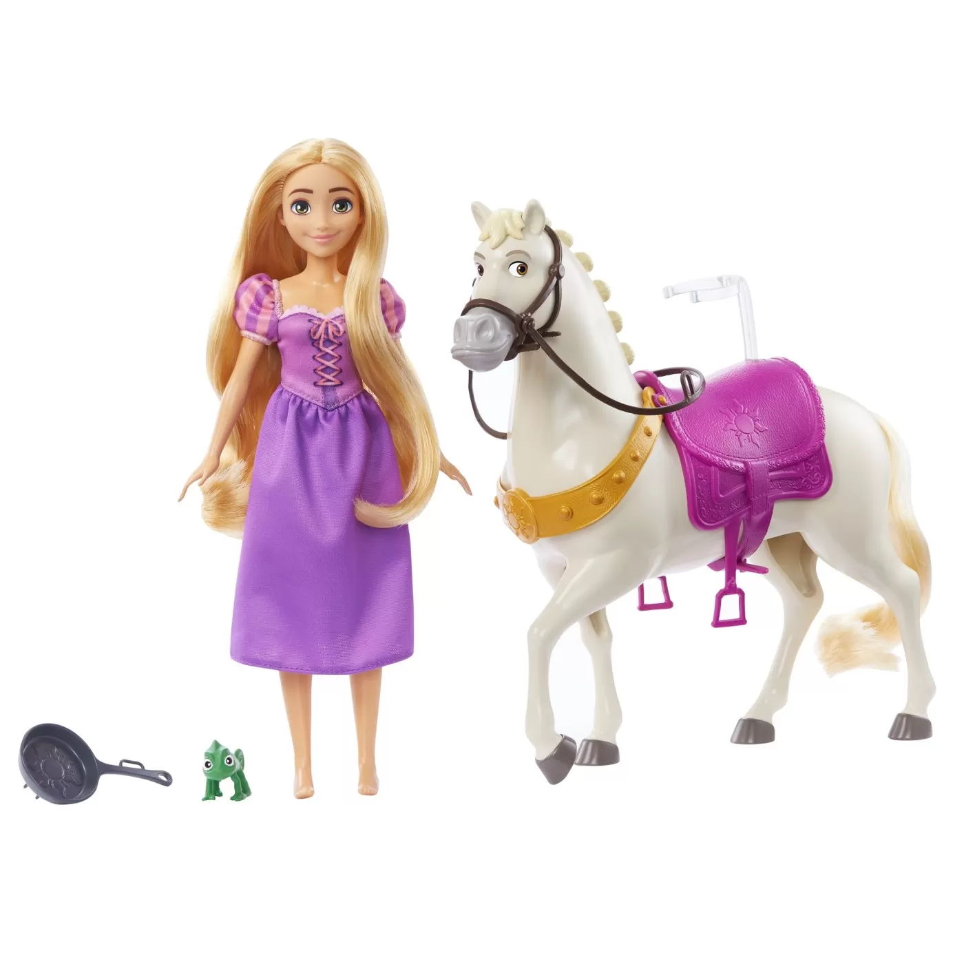 DISNEY PRINCESS SET PAPUSA RAPUNZEL SI CALUL MAXIMUS - imagine 9