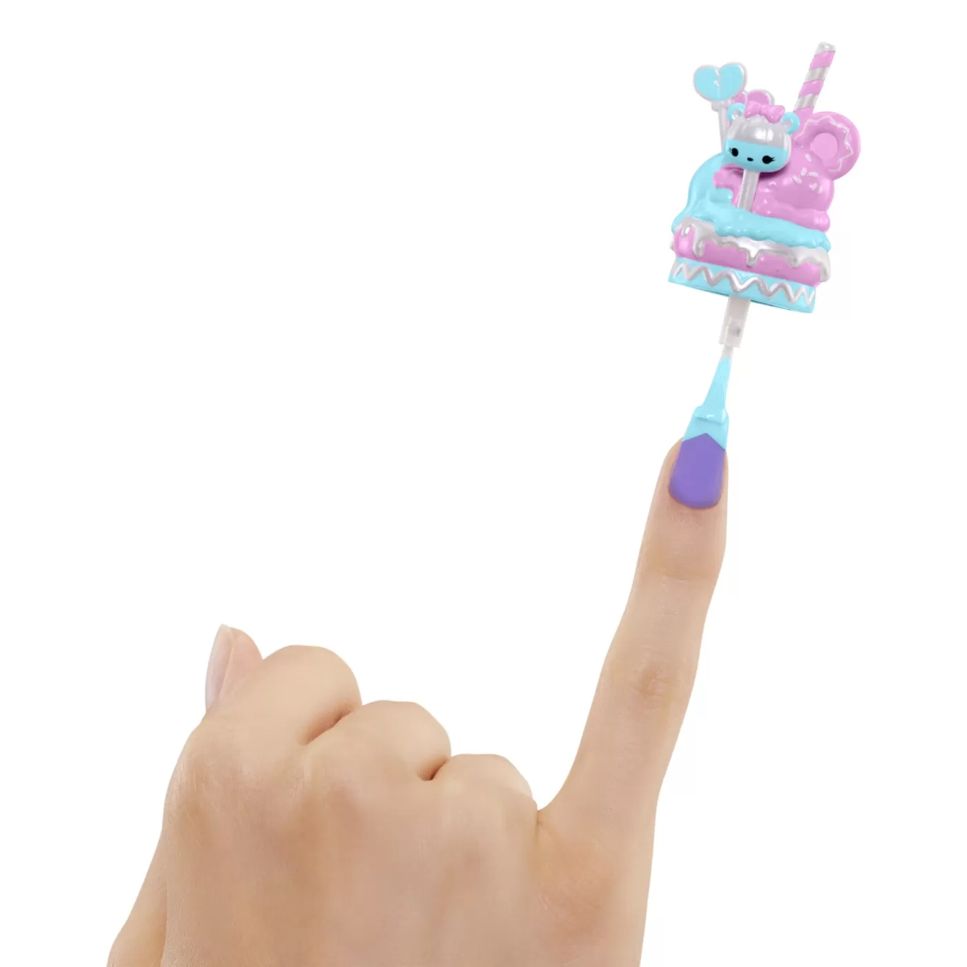 L.O.L. SURPRISE! OMG SWEET NAILS CANDYLICIOUS SPRINKLES SHOP SET PAPUSA CU ACCESORII - imagine 9
