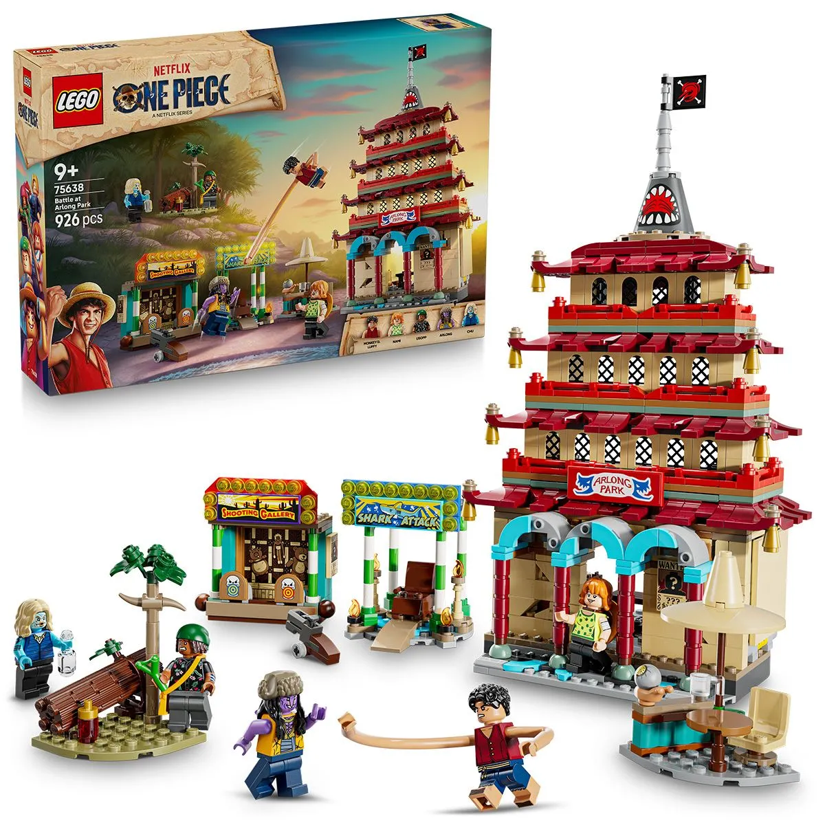 LEGO ONE PIECE BATALIA DIN PARCUL ARLONG 75638 - imagine 9