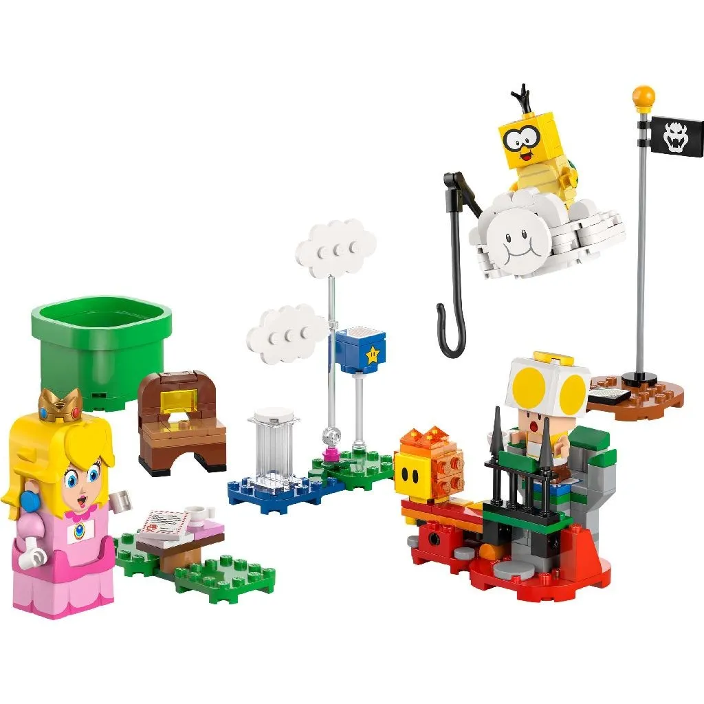 LEGO SUPER MARIO AVENTURI CU PEACH INTERACTIVA 71441 - imagine 2
