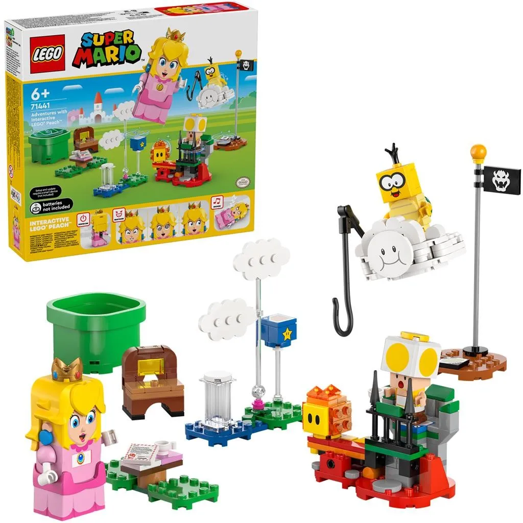 LEGO SUPER MARIO AVENTURI CU PEACH INTERACTIVA 71441 - imagine 3