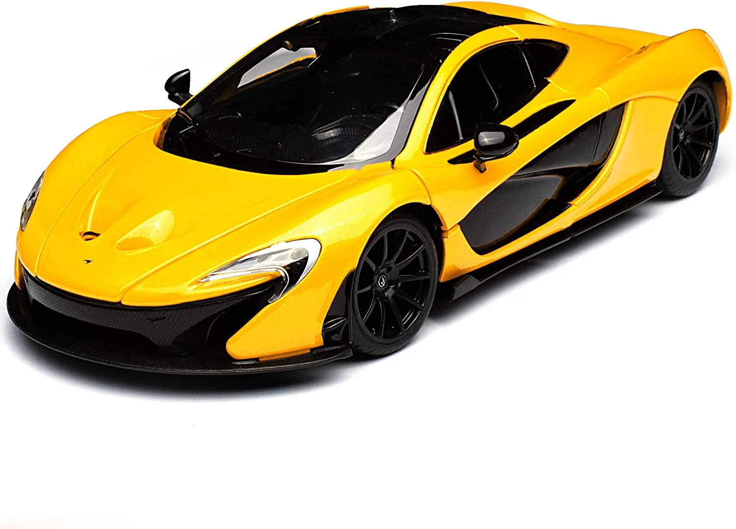 MASINUTA METALICA McLAREN P1 GALBEN SCARA 1 LA 24 - imagine 2