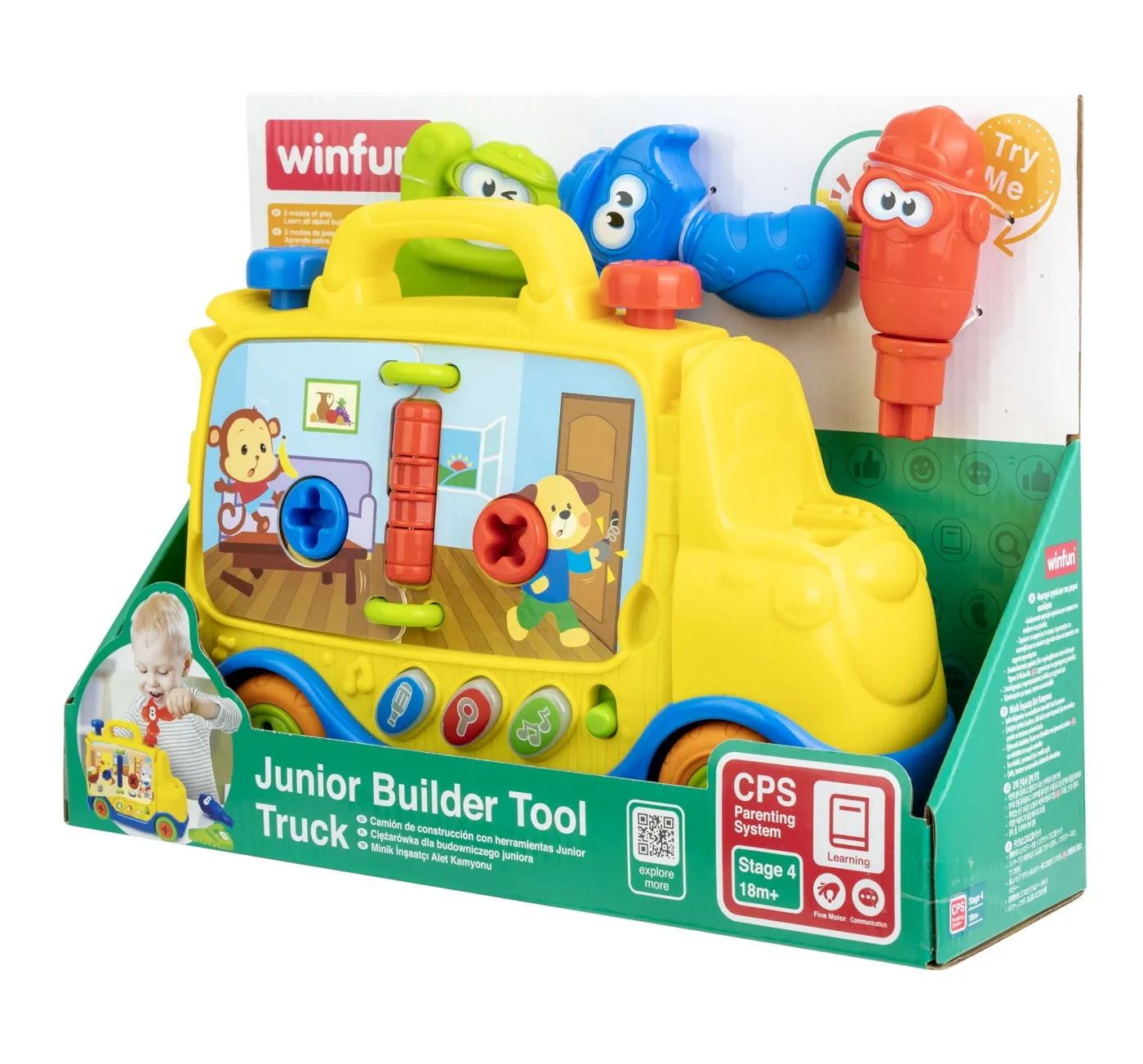 WINFUN CAMION CU UNELTE - imagine 10