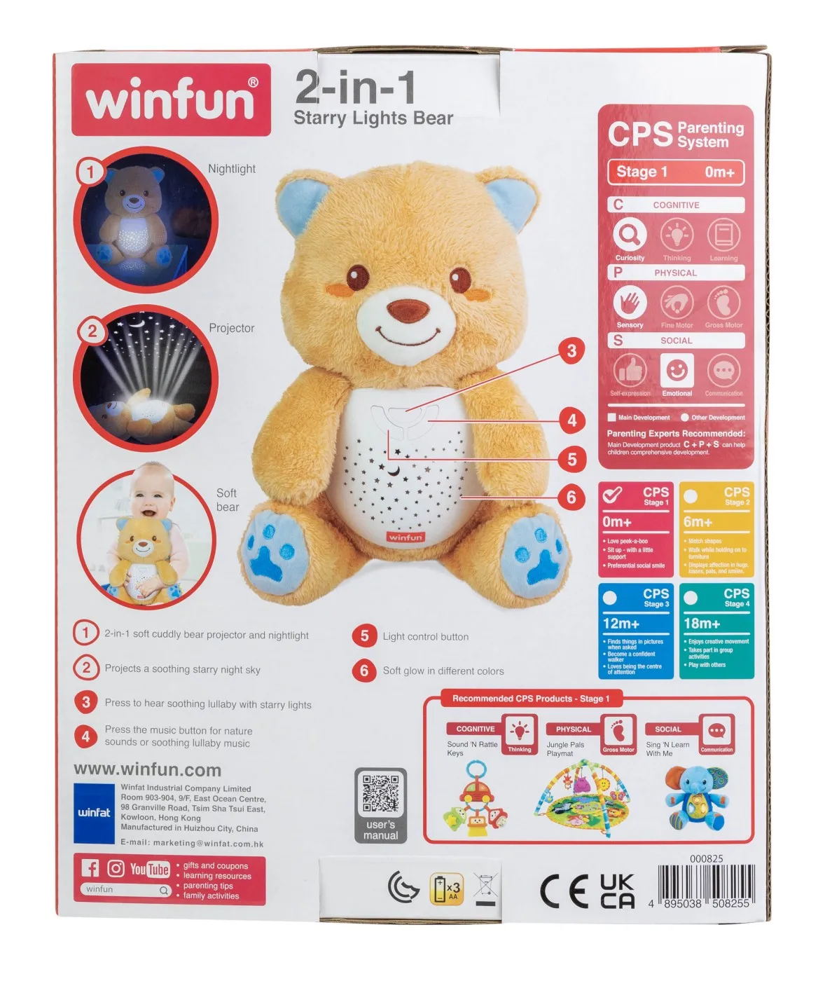 WINFUN PROIECTOR SI LAMPA DE VEGHE URSULET - imagine 9